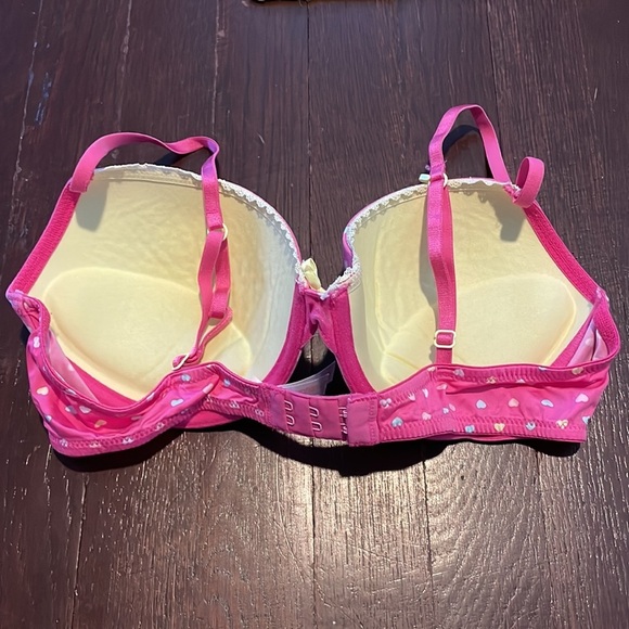 Women's Xhilaration Push Up Bra Lingerie With Hearts 36C - Picture 5 of 15